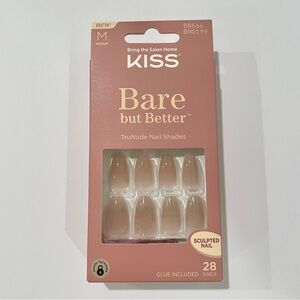 KISS Bare but Better Natural Nude Nail Set - 28 Nails